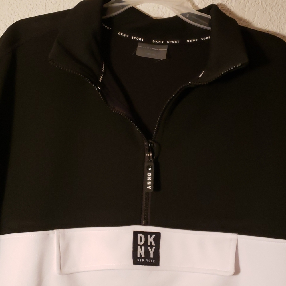 DKNY sport 1/2 zip sweatshirt